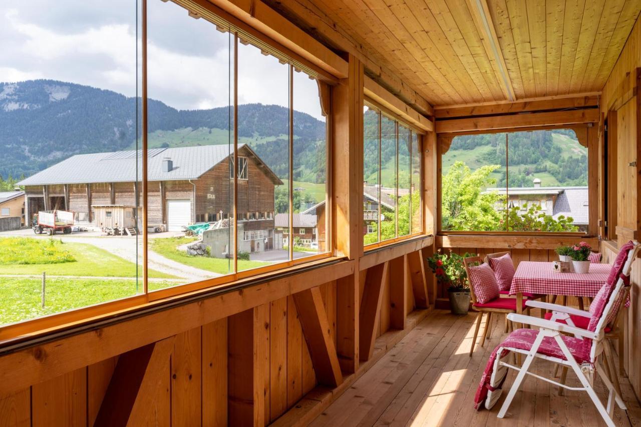 Ferienbauernhof Oberhauser Schoppernau Eksteriør billede